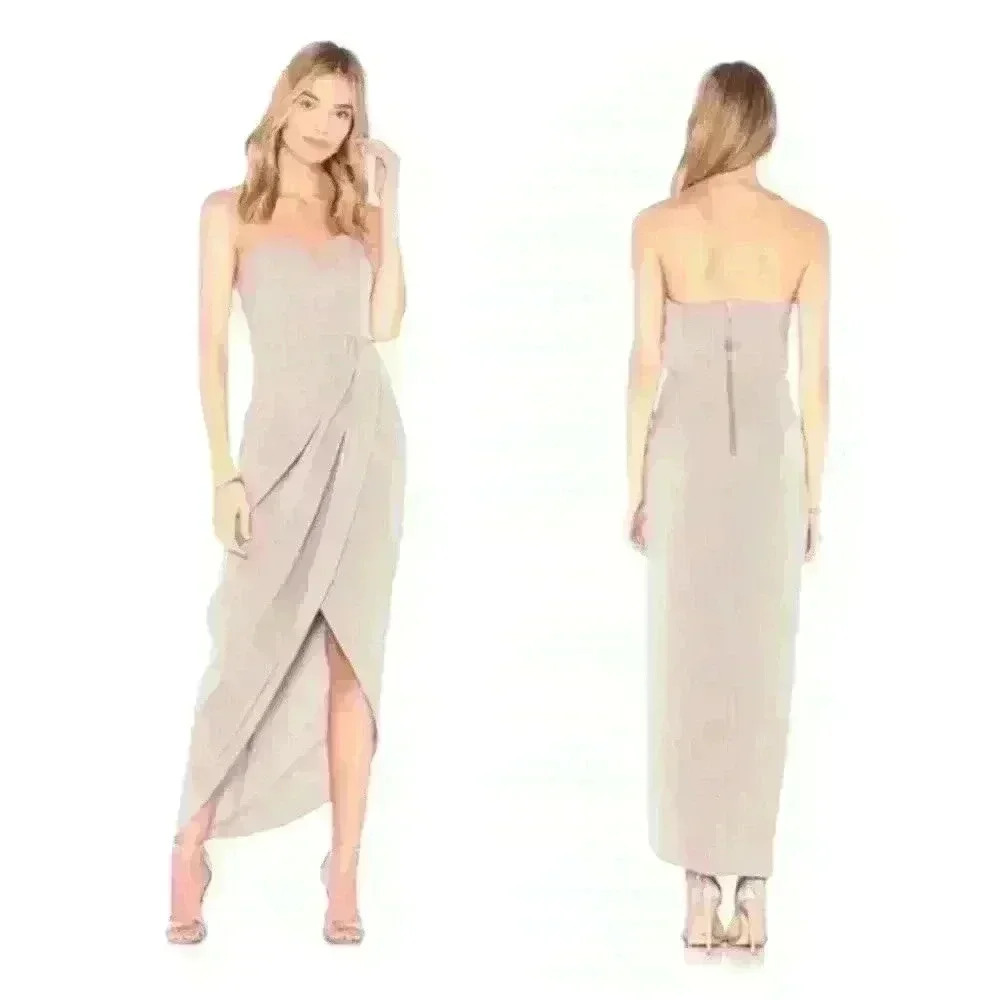 UWire Core Bustier Dress by Shona Joy from Revolve size 10 NWT in Color Oyster